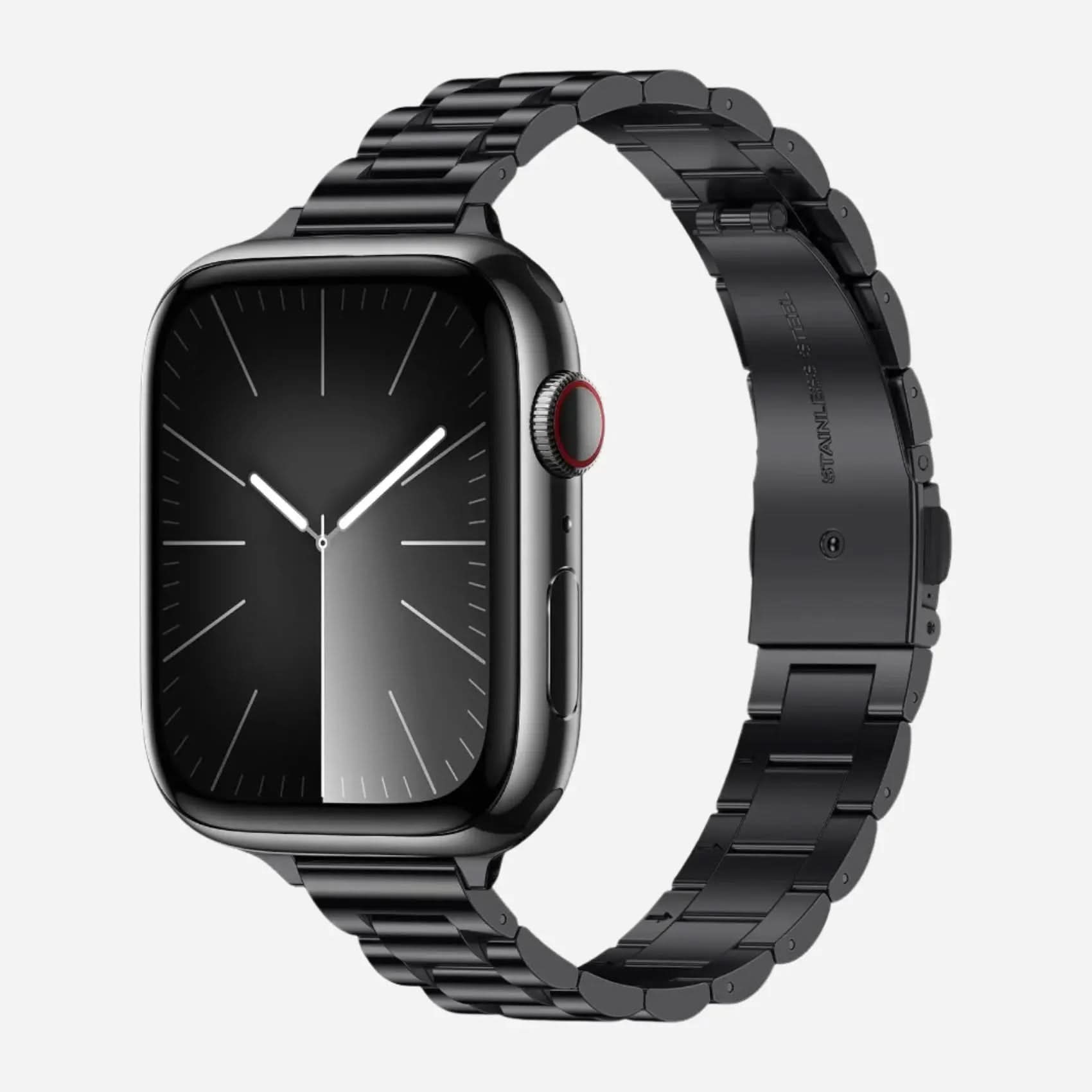 MillesTECband Apple Watch Gliederarmband "Arctica" - Slim MillesTEC