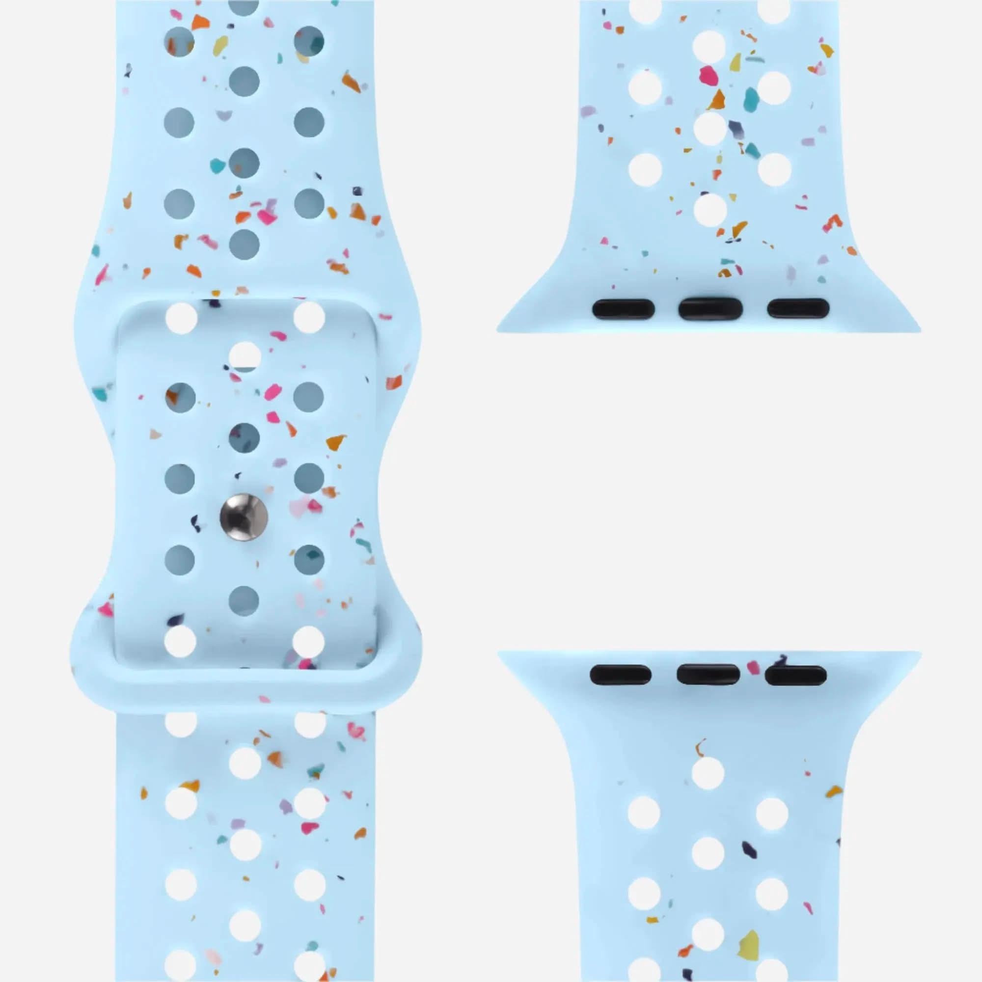 MillesTECband Apple Watch Silikonarmband "Carnival" MillesTEC