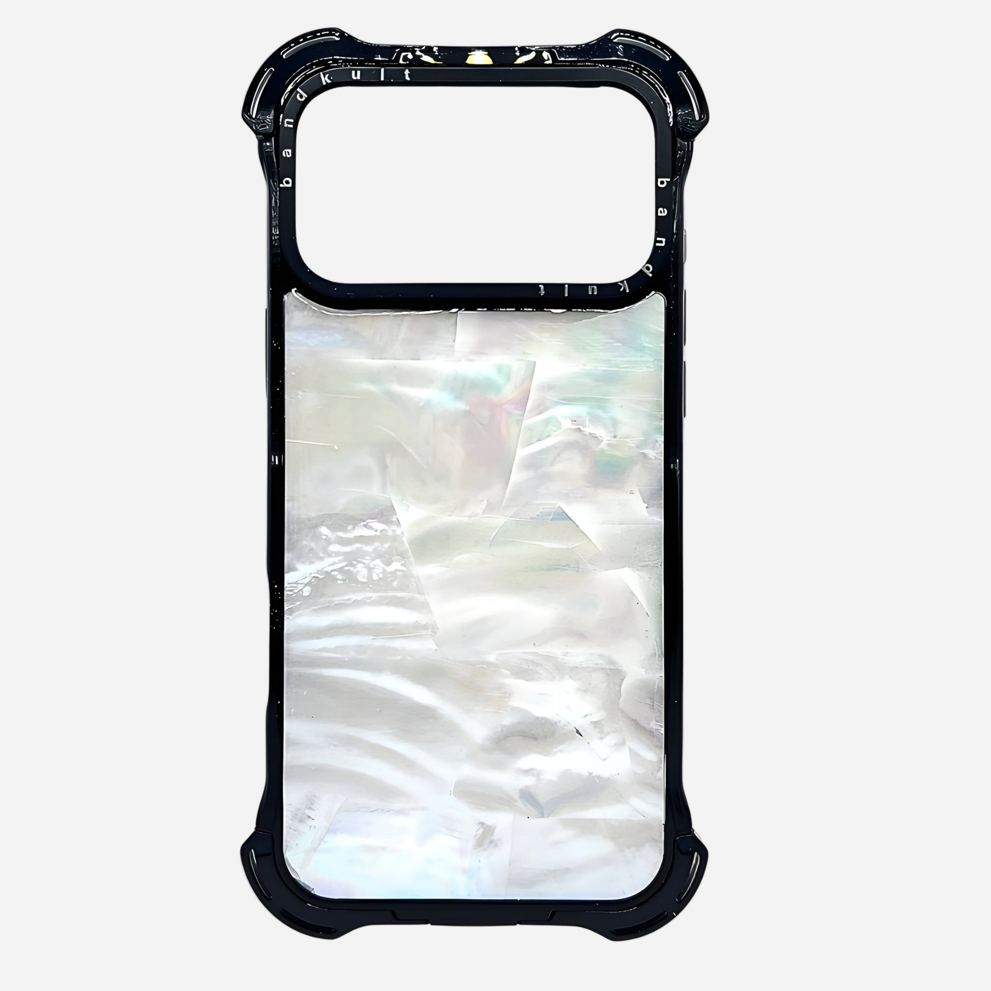 bandkult PearlGuard Perlmutt Hülle – Stoßschutz für iPhone 17 Pro Max