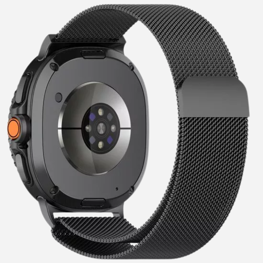 Bandkult Galaxy Watch 8 Classic Milanese Armband Armband (Grau)