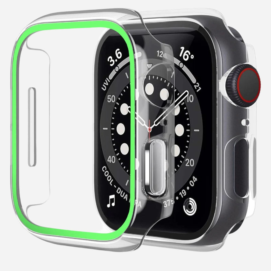 MillesTECband Apple Watch Hülle Glow in the Dark für Series 7, Series 8 & Series 9 - MillesTEC