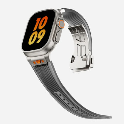 MillesTECband Apple Watch Silikonarmband „ICE“ - MillesTEC