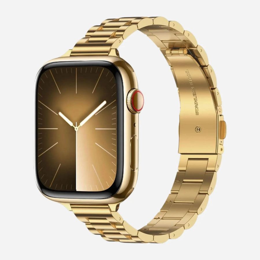 MillesTECband Apple Watch Gliederarmband "Arctica" - Slim MillesTEC