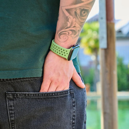 MillesTECband Apple Watch Silikonarmband "Eco" - MillesTEC