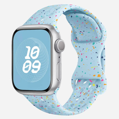 MillesTECband Apple Watch Silikonarmband "Carnival" MillesTEC