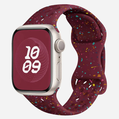 MillesTECband Apple Watch Silikonarmband "Carnival" MillesTEC