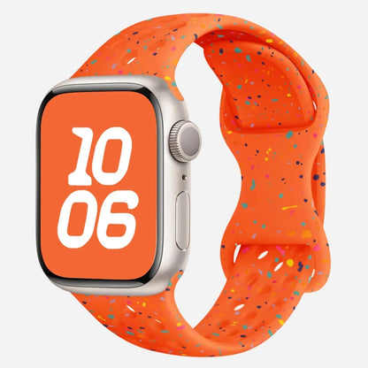 MillesTECband Apple Watch Silikonarmband "Carnival" MillesTEC