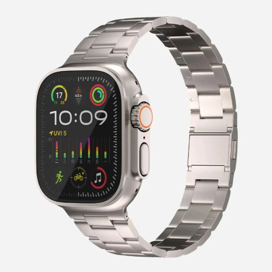 MillesTECband Apple Watch Titan Gliederarmband "Luxe" - MillesTEC