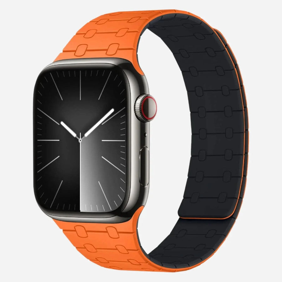 MillesTECband Apple Watch Silikonarmband "Crocodile" - MillesTEC