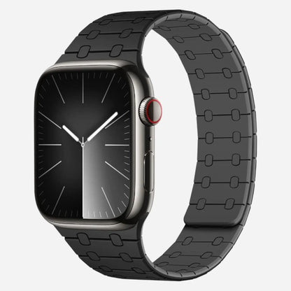 MillesTECband Apple Watch Silikonarmband "Crocodile" - MillesTEC