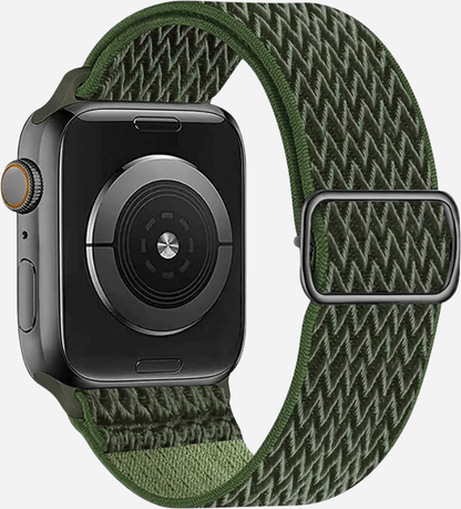 MillesTECband W Texture Nylon Apple Watch Armband Elastisches Band - 42/41/40/38 mm - Roségold MillesTEC