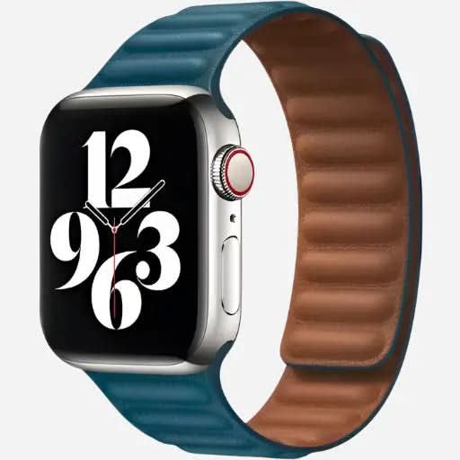 bandkultBumpy Leder Apple Watch Armband Magnetverschluss bandkult