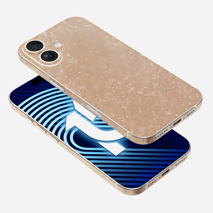 bandkult-champagner-gold-bandkult-iphone-16-glitzerfolie-