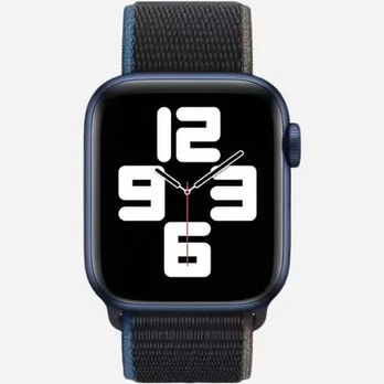 Apple Watch Nylonarmband 38–49 mm – Woven mit Klettverschluss | bandkult® | Verschiedene Farben – Für Series 1–11, SE (1.–3. Gen.), Ultra, Ultra 2 & Ultra 3 – zweite Ansicht