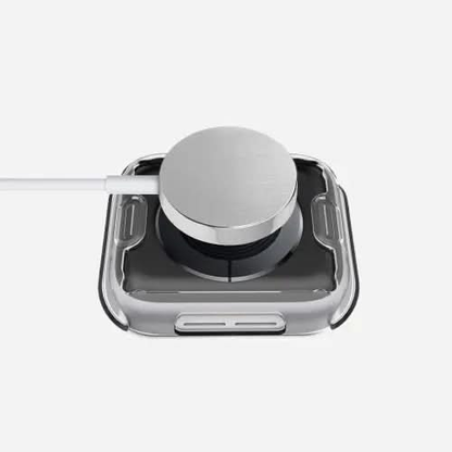 MillesTECbandPRO 360 FULLBODY Case für Apple Watch Series 9, 8 und 7 - 45 mm - Transparent - MillesTEC