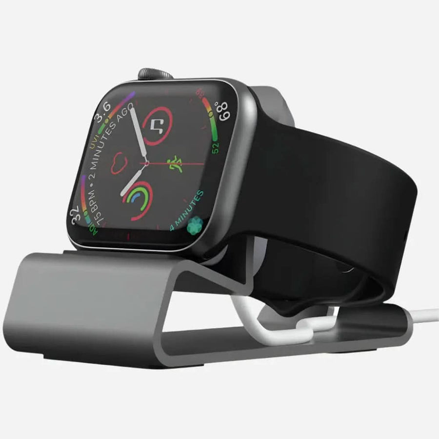 MillesTECband Apple Watch Ladestation aus Aluminium - Space Grau - MillesTEC