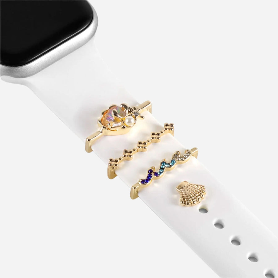 MillesTECband Apple Watch Charms "Romantic Shell" - MillesTEC