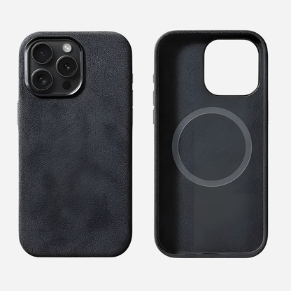 bandkult-iPhone 16 Hülle aus Alcantara-1