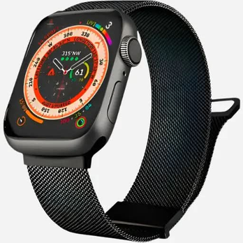 Apple Watch Milanese Armband – Edelstahl mit Magnetverschluss – 38–49 mm | bandkult® | Verschiedene Farben – Für Series 1–11, SE (1.–3. Gen.), Ultra, Ultra 2 & Ultra 3