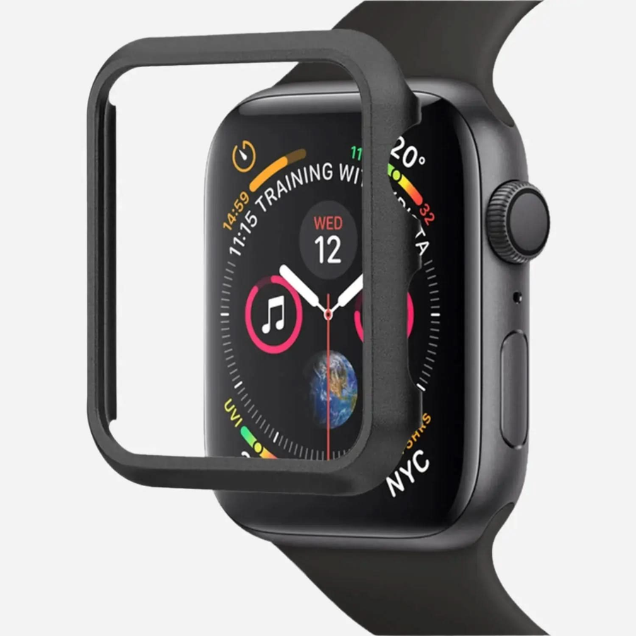 MillesTECbandPRO AluFrame Hülle für Apple Watch Series 9, 8 und 7 - 41 mm - MillesTEC