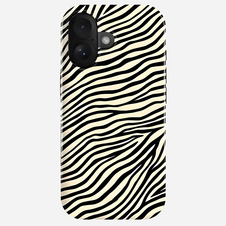bandkult iPhone 16 Fashion Case - Zebra