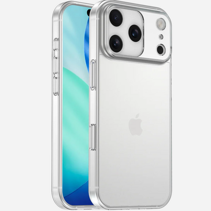 bandkult iPhone 17 Pro Air Case – transparentes, dünnes TPU, stoßabsorbierend (Front & Rückseite)