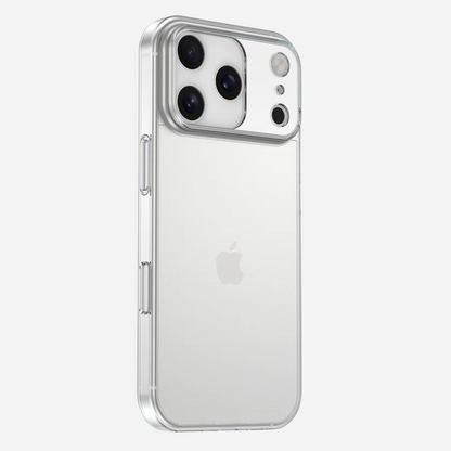iPhone 17 Pro Air Case – transparente Rückseite mit griffigen Kanten, stoßdämpfend