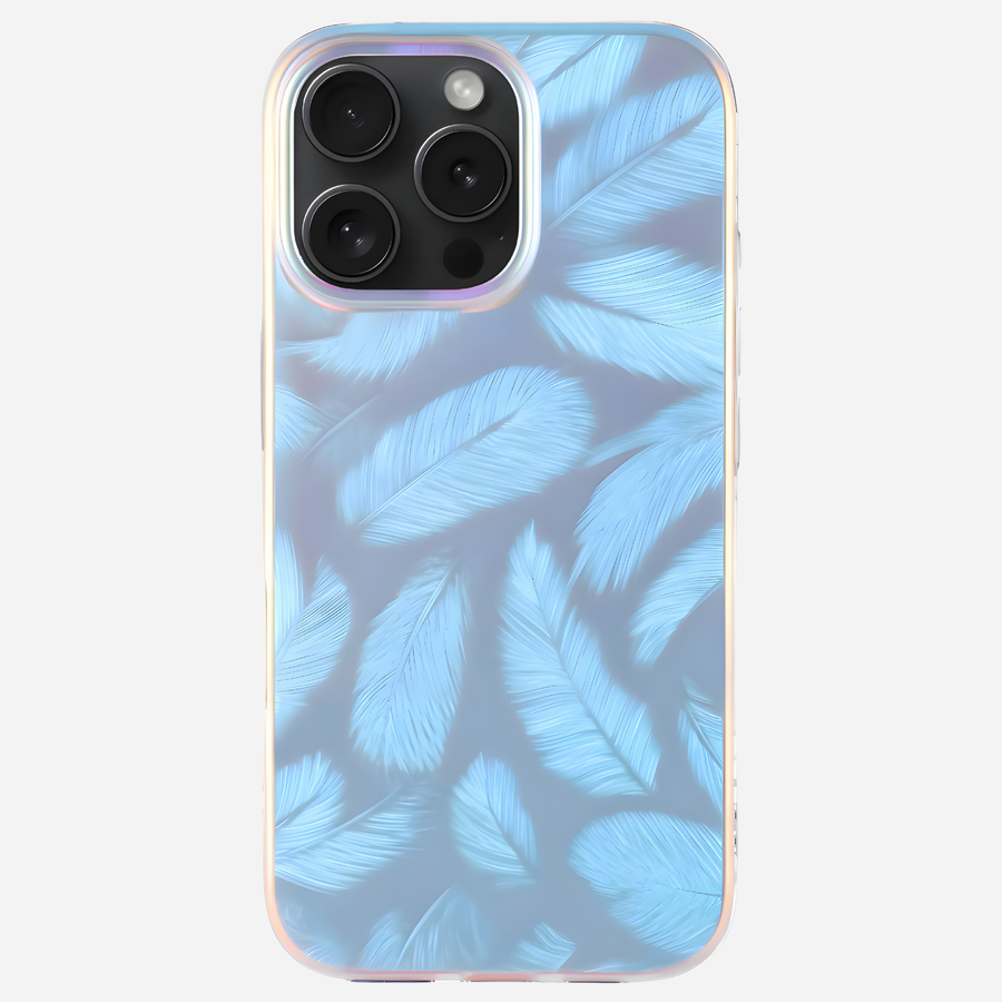 iPhone 16 Pro Pearl Case – Schillernde Hülle im Perlmutt-Look mit Air Cushion 